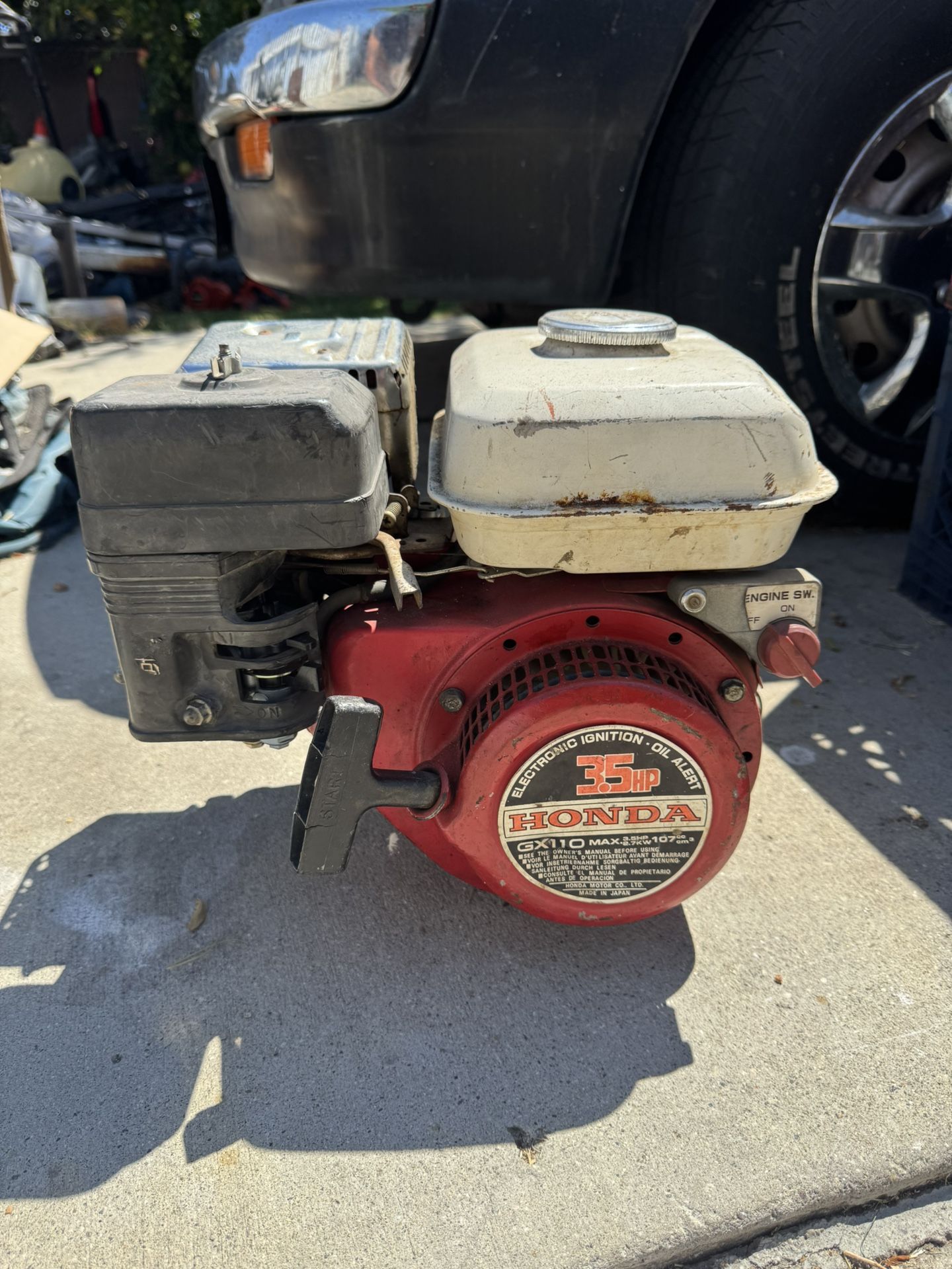 Honda Gx110 3.5 hp Motor