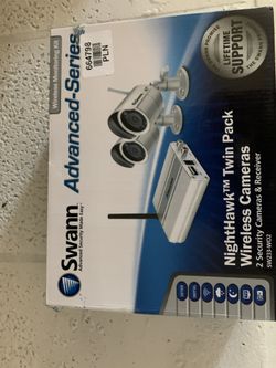 Swann Nighthawk Twin Pack 2 Cameras & Receiver