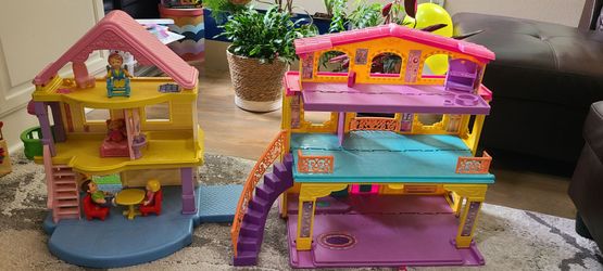 Fisher-Price Little People House Bundle - 2 Houses + Figures