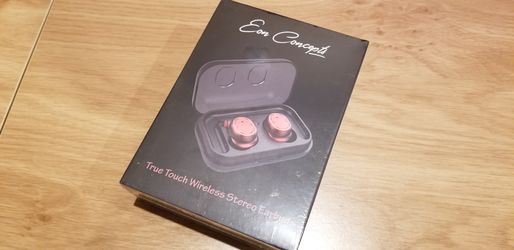 Black Eon Concepts Wireless Bluetooth Earbuds