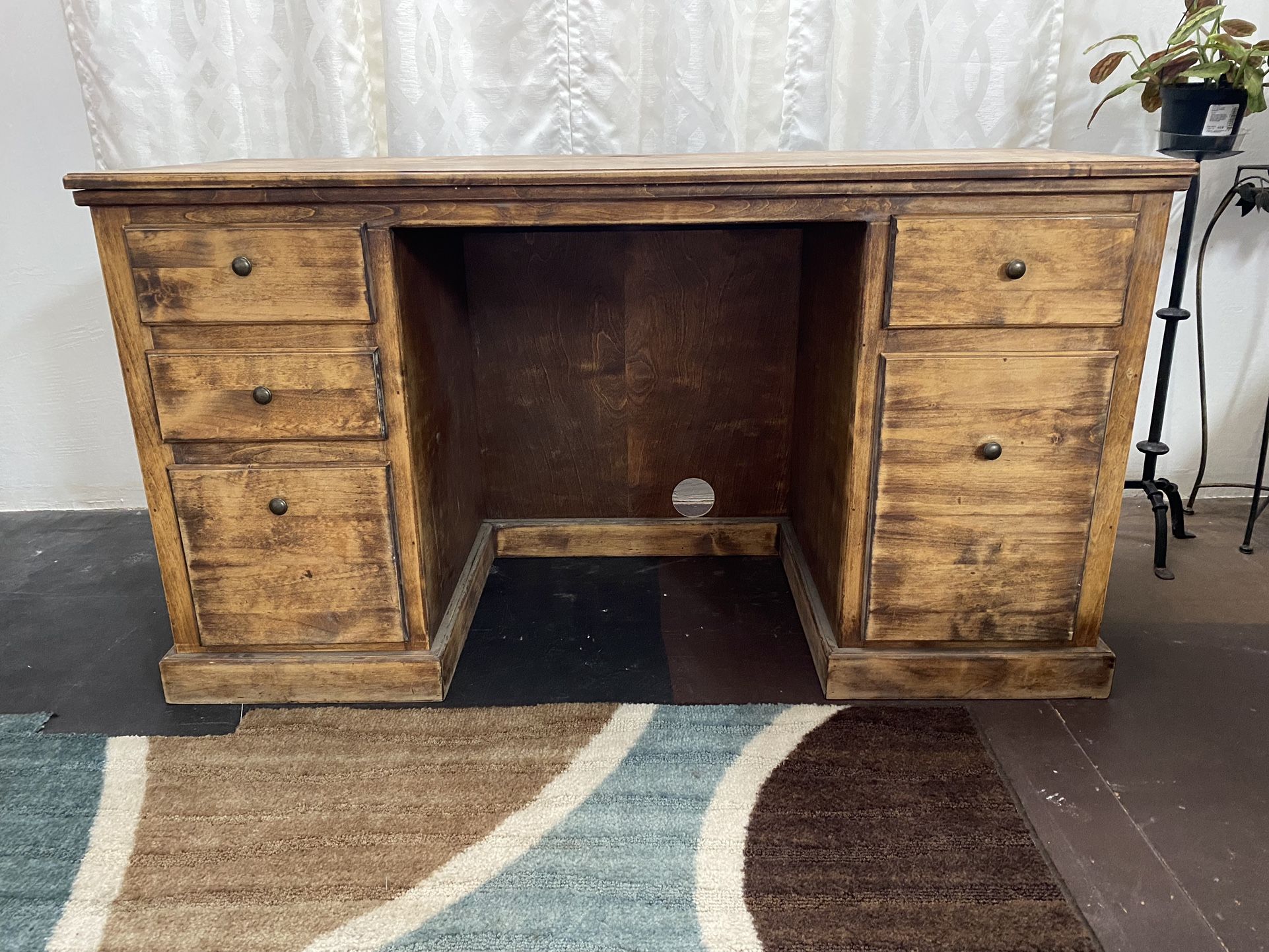 Antique Real Wood Desk