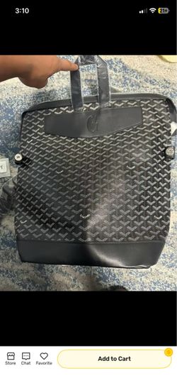 Goyard Tote Bag Black