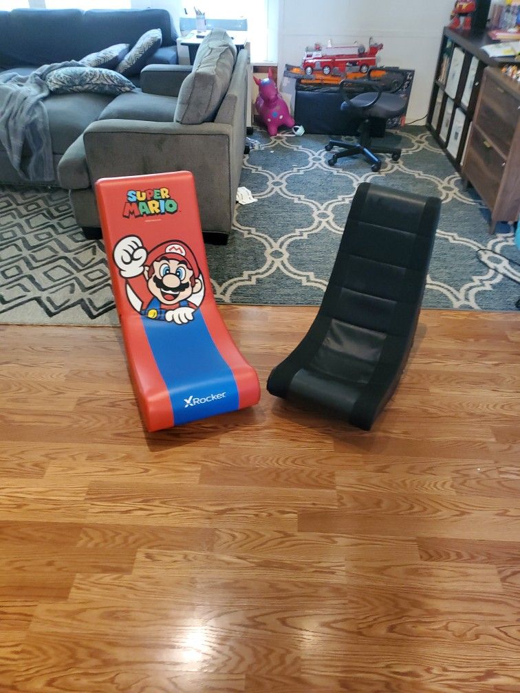 Mario And Black Gaming Chair
