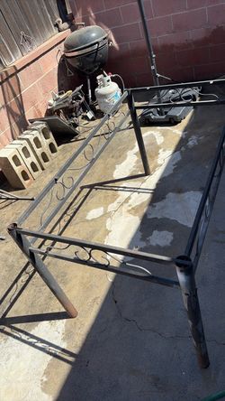 Light weight metal table base