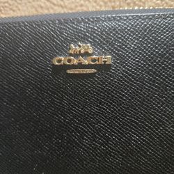 Coach Black Wallet