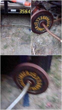 Weights & Bar Good Cond