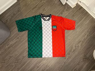 Umbro Mexico National Team Soccer Jersey Shirt Green White Red Size Large