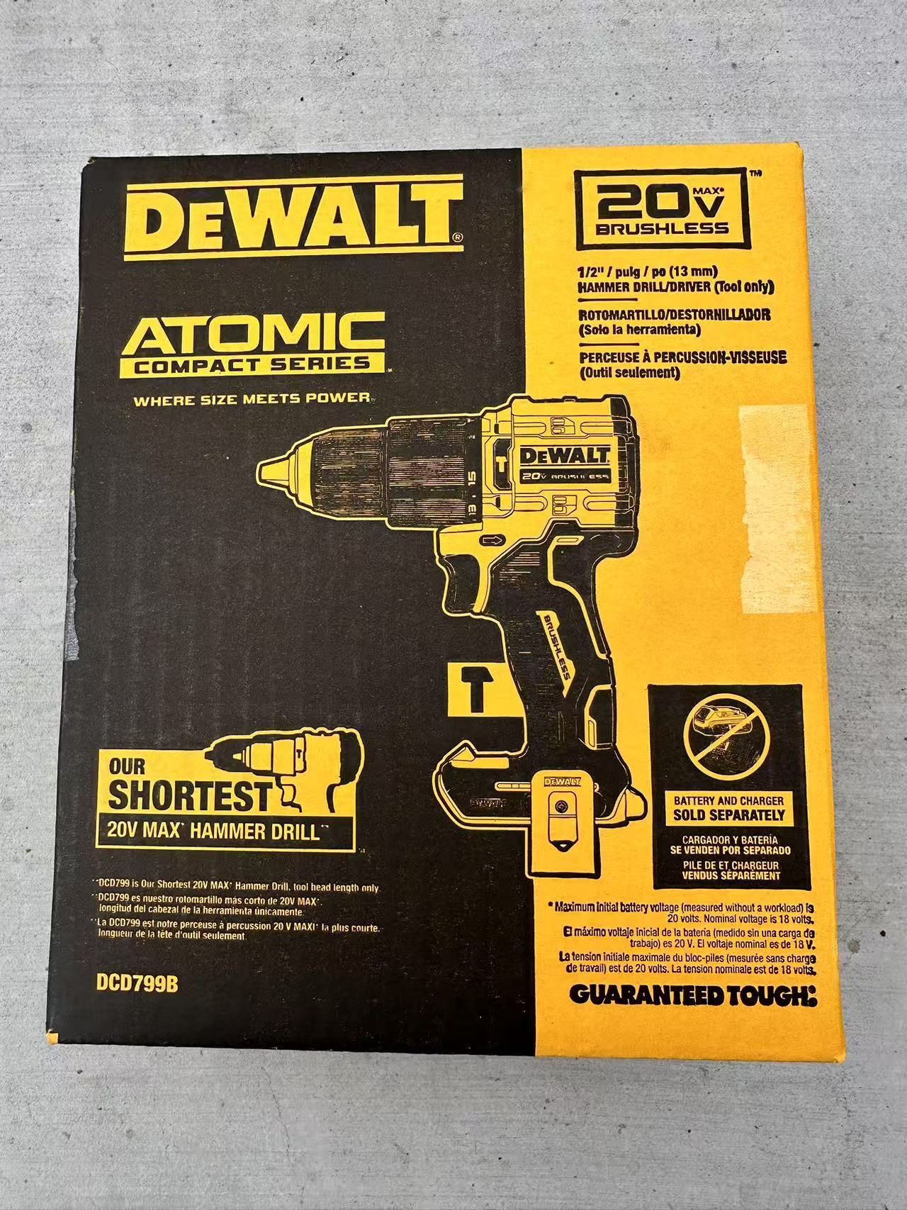 DEWALT Hammer Drill (Tool-Only)