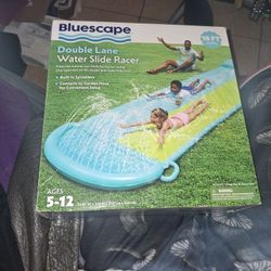 Bluescape 18 foot Double Lane Water Slider Racer For Kids