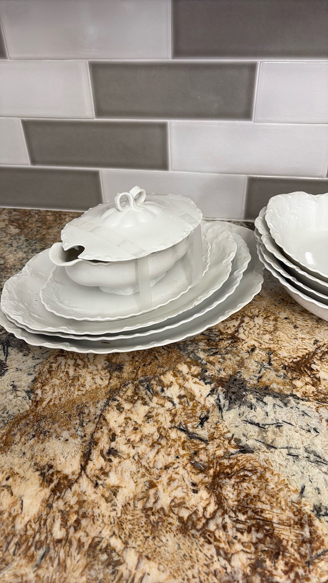Heveland Set antique