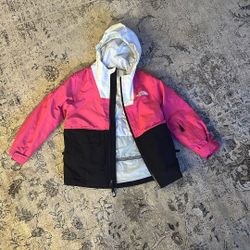 Pink North face Winter Jacket
