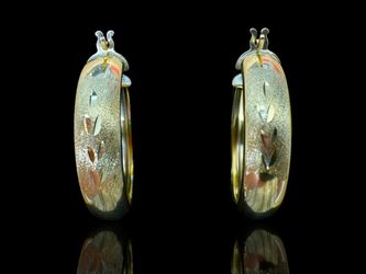 10K Hoop Earrings 