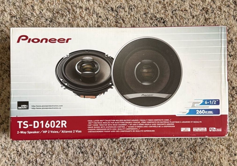 Pioneer TS-D1602R Car Speakers