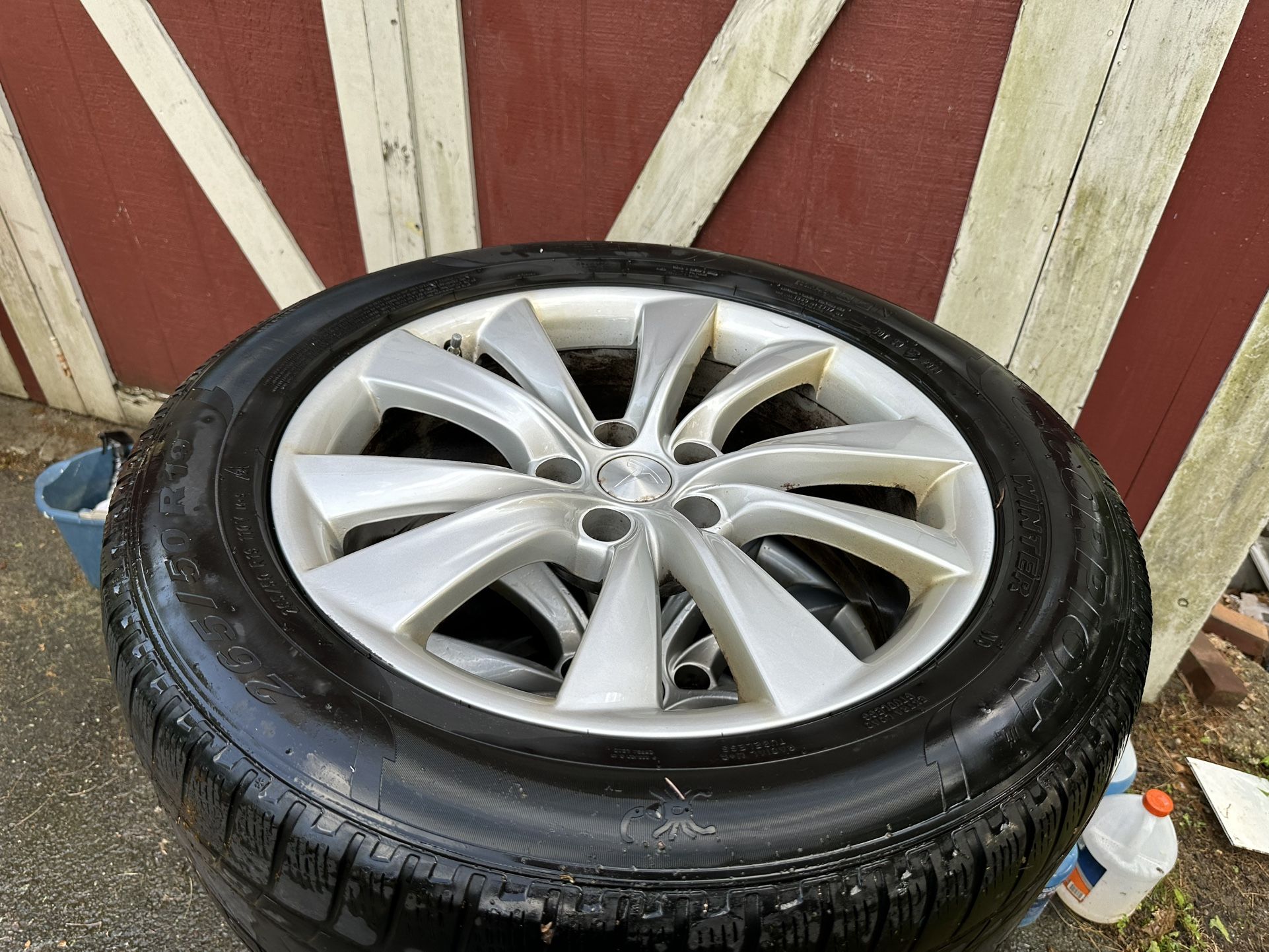 Model x Winter Tires/rims Set Of 4