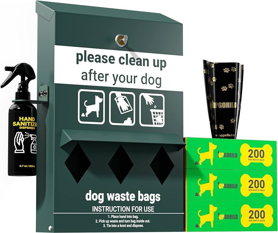 Dog Clean Pet Waste Station
