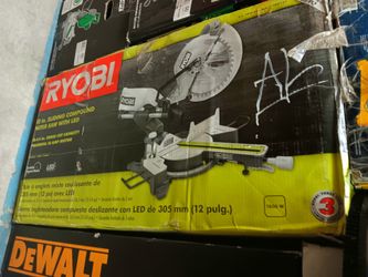 RYOBI CORDED SLIDING MITER SAW 12 IN