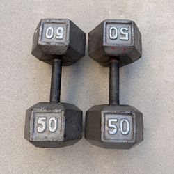 Dumbbells 50lbs