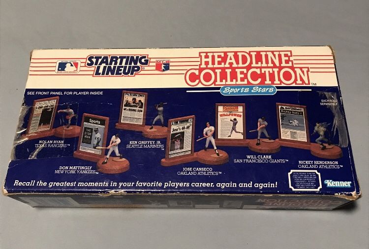 1991 Bo Jackson Starting Lineup Headline Collection Royals Baseball Figure-sports Stars Vintage Toys