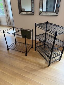 File folder rolling rack & 4 shelf organizer for office