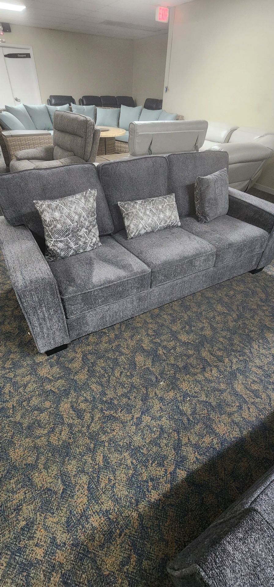 Fabric Sofa Loveseat 