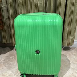 Calpak Hardshell Neon Green Medium Luggage  