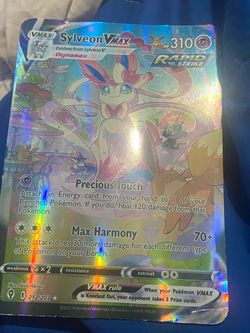 Sylveon VMAX 212/203 Secret Rare Pokémon Card