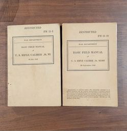War Department Basic Field Manuals $5
