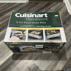 Cuisinart 3-in1 pizza oven 