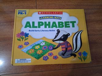 Scholastic Alphabet learning Mats