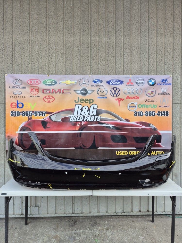 2014 2015 2016 2017 Mercedes Benz S Class S-Class Rear Bumper Cover Original Used OEM