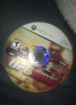 UFC undisputed 2010 Xbox 360