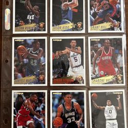 1994-95 Fleer NBA Draft Lottery Pick Set