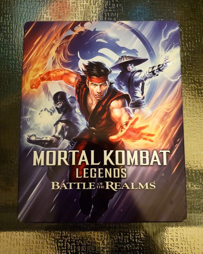 Mortal Kombat Legends Battle Of The Realms Deluxe Blu-ray 