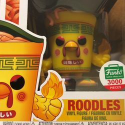 Roodles Extra Spicy Chicken Flavor Exclusive Funko Pop(3,000 Pieces Made)