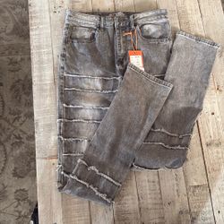 Boys Stack Jeans Size:18