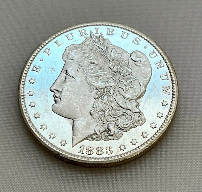 1883-CC Morgan Silver Dollar