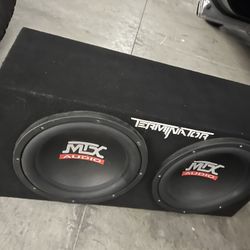 MTX Audio Dual Subwoofer