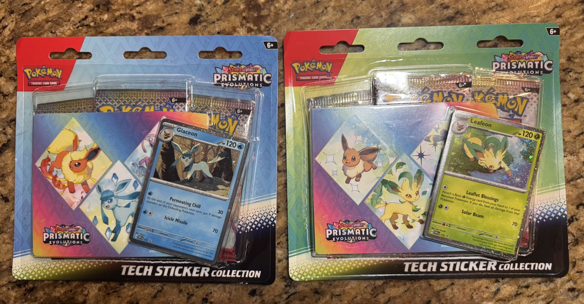 Pokémon Prismatic Evolutions Sticker Collection