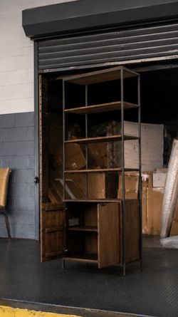Brand new four hands Trey bookshelf piece