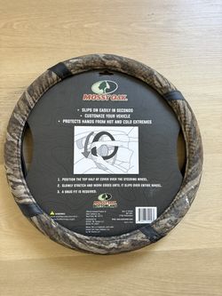 Mossy Oak Steering Wheel Cover NEW