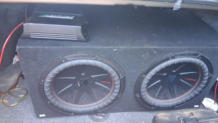 212 inch kickers in the box.\nIn