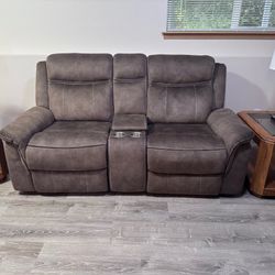 Barely used sofa & chair  LIKE NEW