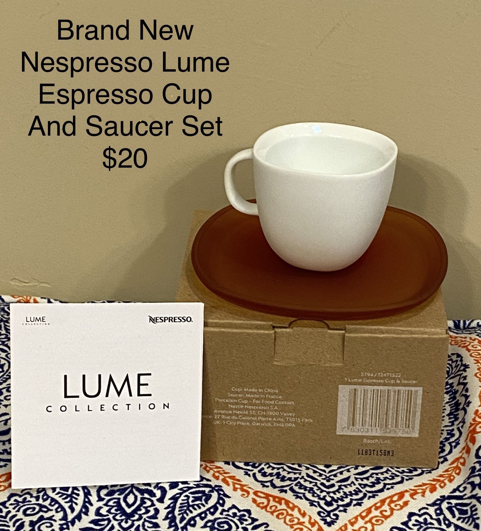 LUME Espresso Cups