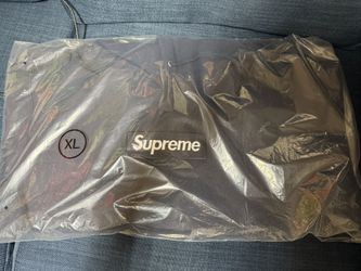 Supreme Box Logo Sweatshirt Hoodie Navy Size XL