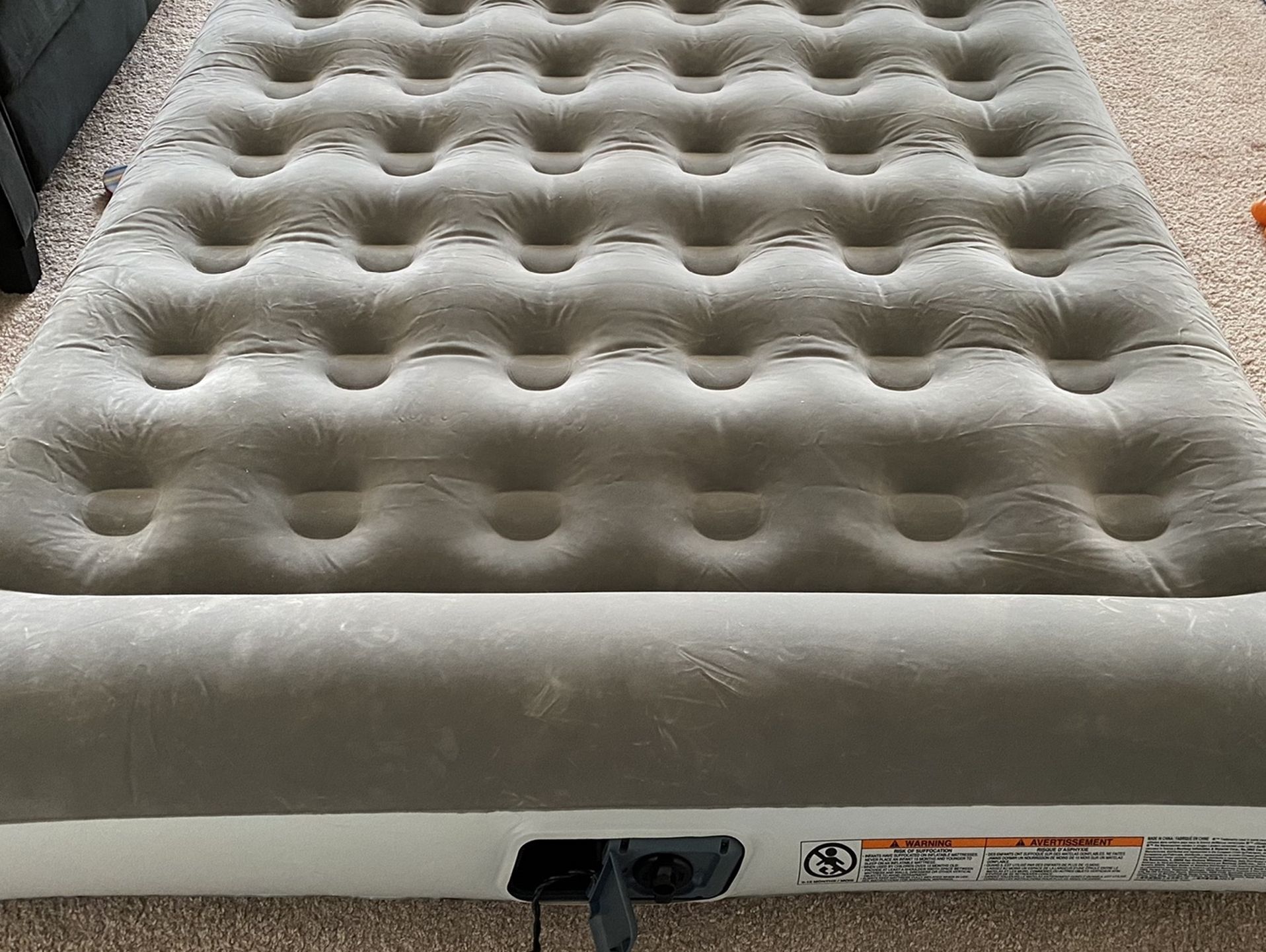 Bestway 12" Air Mattress with Built in AC Pump