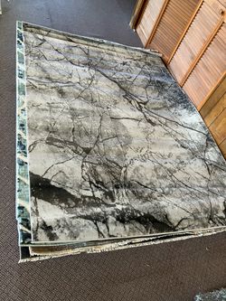 Stone vein area rug 5x7