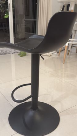 Adjustable Bar Stools Black