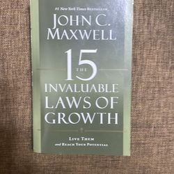 John Maxwell The 15 Laws Of Growth