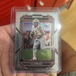 CJ Stroud Panini Prizm Rookie Card trading card