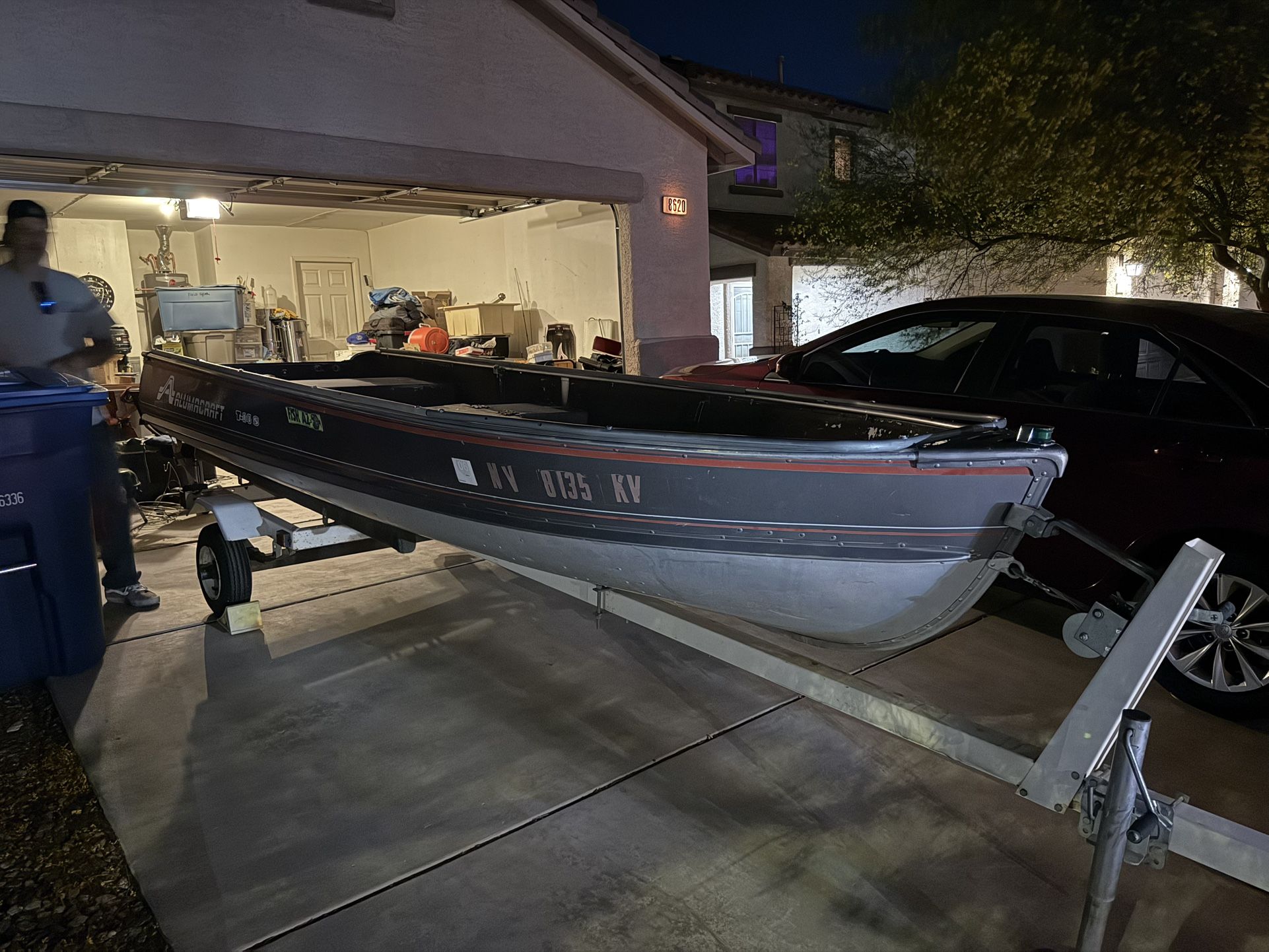 Alumacraft T14S 14ft Boat/trailer